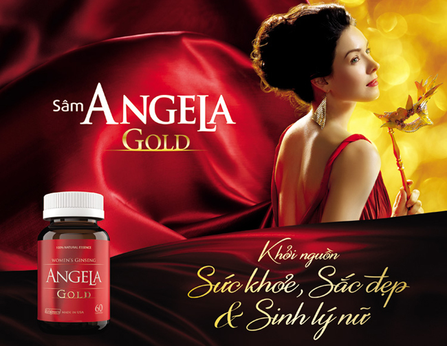 Sâm Angela Gold sức khỏe sắc đẹp và sinh lý nữ
