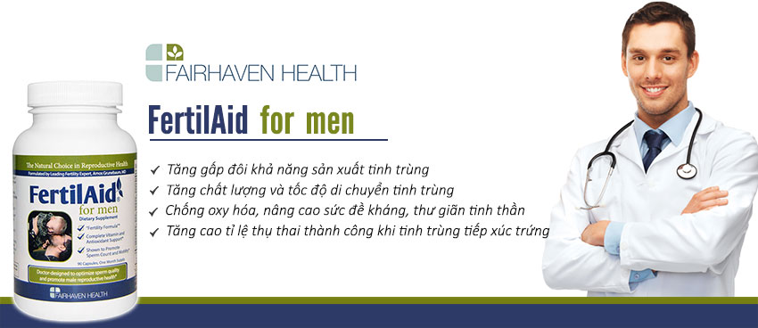 Công dụng Viên uống FertiAid For Men