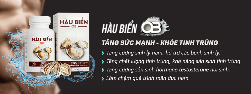 Hàu biển OB có nhiều công dụng với sinh lý nam