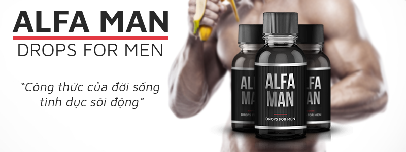 Alfa Man Drops For Men tăng cường sinh lý nam