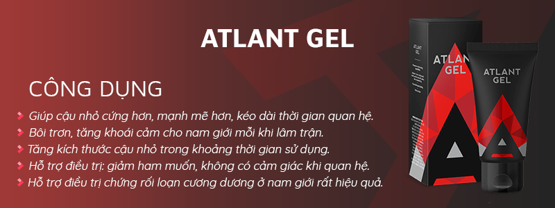Công dụng của Atlant Gel bôi trơn của Hendel Nga