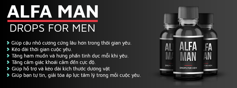 Công dụng của thuốc bổ thận Alfa Man