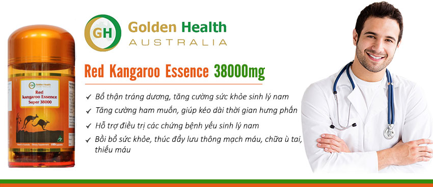 Công dụng Viên uống Red Kangaroo Essence