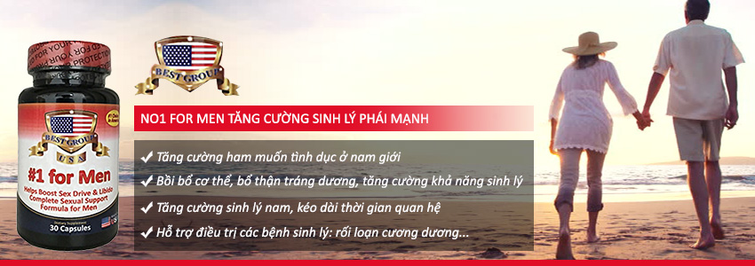 Công dụng viên uống No 1 For Men