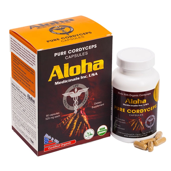 Đông trùng hạ thảo Aloha tăng cường sinh lực phái mạnh