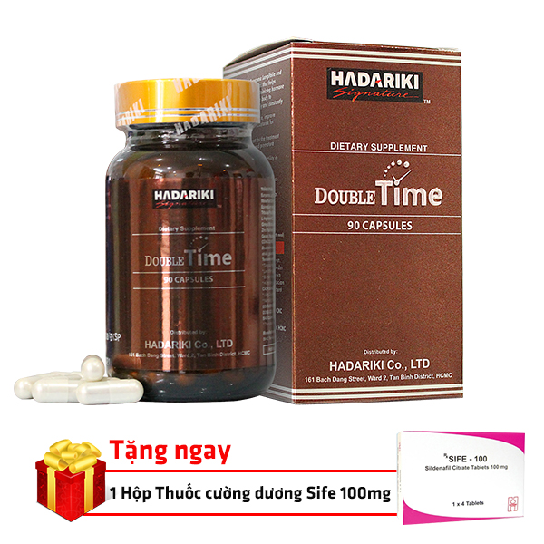 Hadariki DoubleTime nâng cao sức khỏe nam giới toàn diện 690.000 VND
