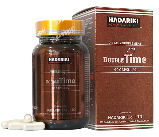 Double Time bổ thận tráng dương giúp quan hệ lâu hơn