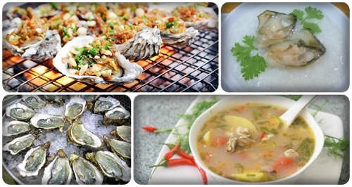 Các món ăn từ hàu chứa rất nhiều kẽm
