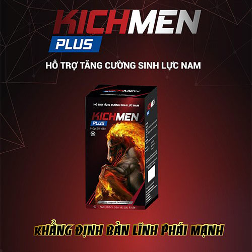 KICHMEN PLUS khẳng định bản lĩnh phái mạnh