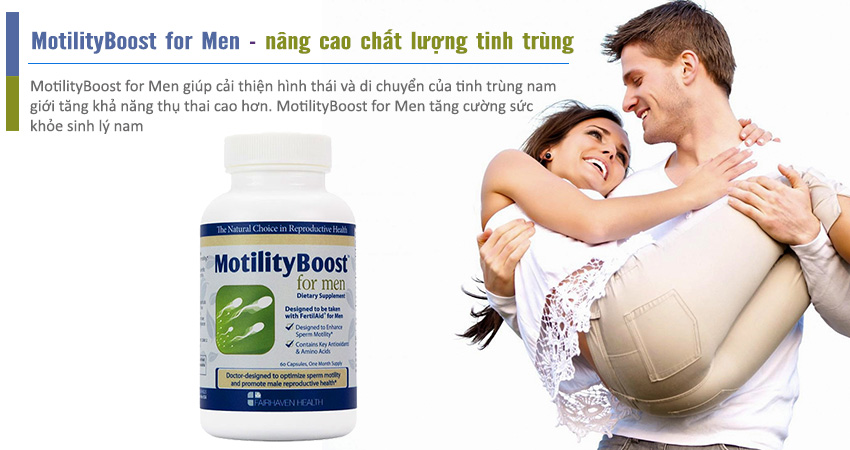MotilityBoost for Men bí quyết cho tình yêu hạnh phúc trọn vẹn
