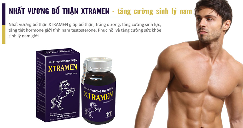 Nhất vương bổ thận Xtramen tăng cường sinh lý nam