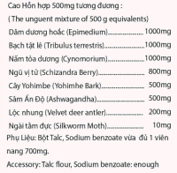 Thành phần KICHMEN PLUS
