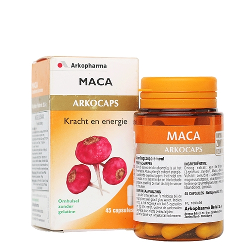 Maca Arkogelules với chiết xuất 100% từ Maca tự nhiên