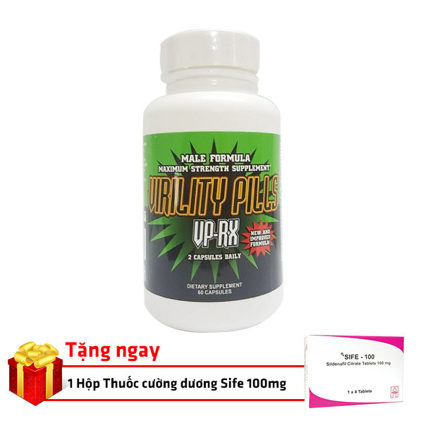 Vp-Rx kéo dài thời gian quan hệ tăng kích thước dương vật