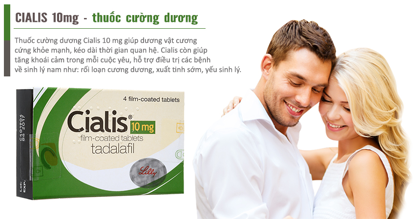 Cialis cho tình yêu luôn thăng hoa trọn vẹn