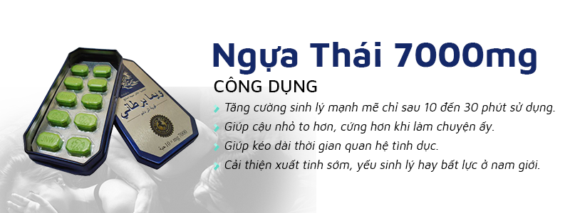 Thuốc cường dương Ngựa Thái bí quyết cường dương mạnh mẽ