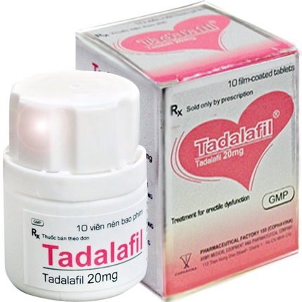Thuốc cường dương Tadalafil 20mg
