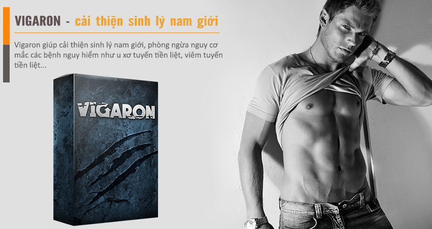 Vigaron giúp tăng cường sinh lý nam