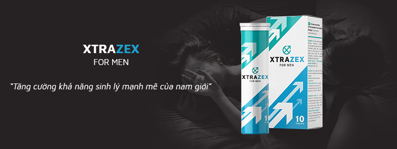 Viên sủi XTRAZEX tăng hưng phấn, ham muốn cho nam giới