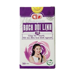 Bạch Đới Linh phòng và hỗ trợ điều trị các bệnh phụ khoa, Hộp 50 viên Bạch Đới Linh phòng và hỗ trợ điều trị các bệnh phụ khoa, Hộp 50 viên