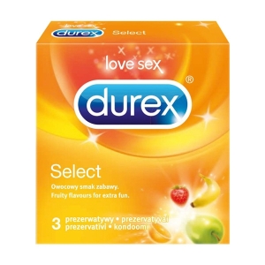 Bao cao su Durex Select Bao cao su Durex Select