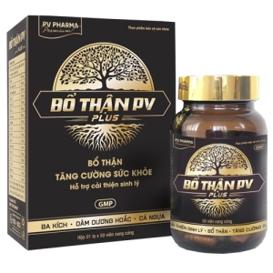 Bổ thận PV Plus, Chai 50 viên Bổ thận PV Plus, Chai 50 viên