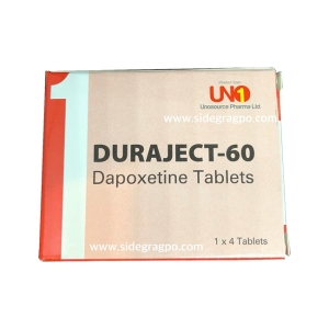 Duraject 60mg, Hộp 4 viên - Thuốc chống xuất tinh sớm 