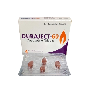 Duraject 60mg, Hộp 4 viên - Thuốc chống xuất tinh sớm 