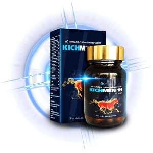 KICHMEN 1H bổ thận tráng dương tăng cường sinh lực phái mạnh (Chai 30 viên)
