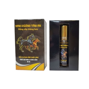 Chai xịt kéo dài thời gian quan hệ Nam Vương Tâm An (Chai 10ml) Chai xịt kéo dài thời gian quan hệ Nam Vương Tâm An (Chai 10ml)