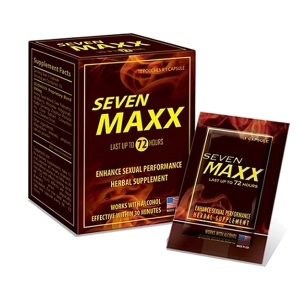Seven Maxx bổ thận tráng dương cải thiện chức năng sinh lý nam Seven Maxx bổ thận tráng dương cải thiện chức năng sinh lý nam