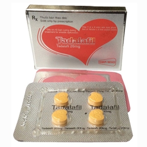 Thuốc cường dương Tadalafil 20mg, hộp 4 viên
