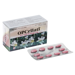 Thực phẩm bảo vệ sức khỏe sinh lý nữ OPC Opcrilati, Hộp 50 viên