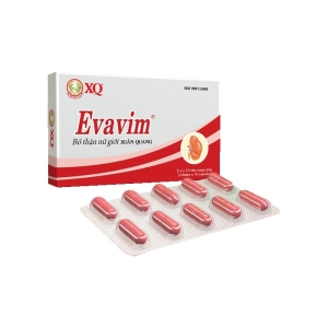 Thuốc bổ thận nữ giới Evavim Xuân Quang, Hộp 20 viên Thuốc bổ thận nữ giới Evavim Xuân Quang, Hộp 20 viên