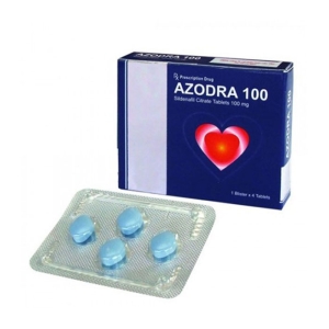 Thuốc cường dương Azodra 100mg, Hộp 04 viên Thuốc cường dương Azodra 100mg, Hộp 04 viên