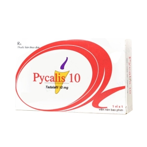 Thuốc cường dương Pycalis 10mg, Hộp 1 viên ( HẾT HÀNG) Thuốc cường dương Pycalis 10mg, Hộp 1 viên ( HẾT HÀNG)