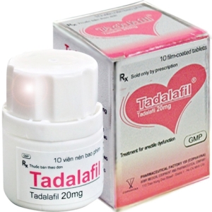 Thuốc cường dương Tadalafil 20mg - Chai 10 viên