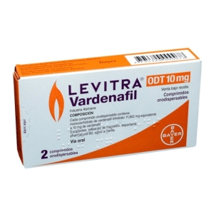 Thuốc Levitra Odt 10mg, Hộp 2 viên