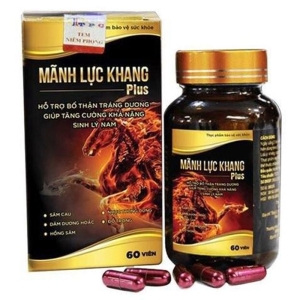 Tpbvsk Mãnh lực khang Plus, Hộp 60 viên Tpbvsk Mãnh lực khang Plus, Hộp 60 viên
