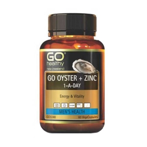 Tinh Chất Hàu Go Healthy Go Oyster Plus Zinc Của Úc, Chai 60 Viên