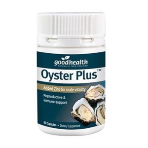 Tinh chất hàu tươi Goodhealth Oyster plus New Zealand, Chai 60 viên