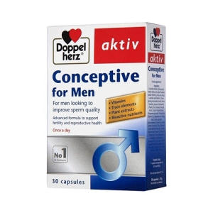 Tpbvsk Doppelherz Conceptive for Men, Hộp 30 viên (hết hàng) Tpbvsk Doppelherz Conceptive for Men, Hộp 30 viên (hết hàng)