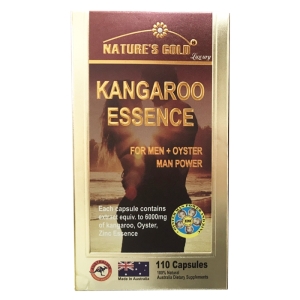 Tpbvsk sinh lý nam Nature's Gold Kangaroo Essence For Men, Oyster, Zinc