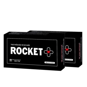 Combo  2 Tpbvsk sinh lý nam Rocket +, Hộp 45 viên