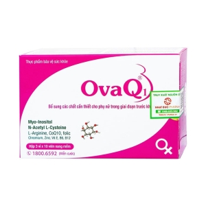Tpbvsk tăng chất lượng trứng OvaQ1, Hộp 30 viên Tpbvsk tăng chất lượng trứng OvaQ1, Hộp 30 viên