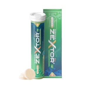 Tpbvsk Zextor giúp tăng cường sức khỏe sinh lý nam XANH, Hộp 20 viên