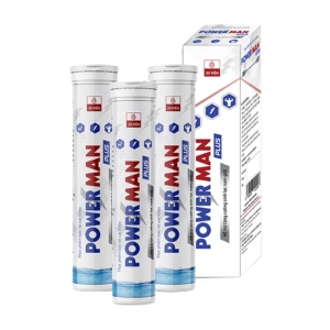 Viên sủi tăng cường sinh lý nam Power Man Plus, Tuýp 20 viên ( HẾT HÀNG)