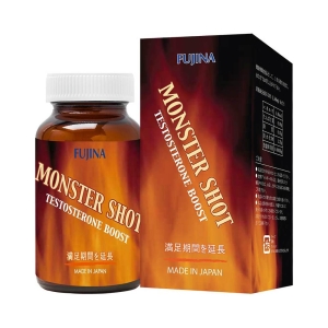 Viên uống tăng cường sinh lý nam Fujina Monster Shot 150 viên Viên uống tăng cường sinh lý nam Fujina Monster Shot 150 viên