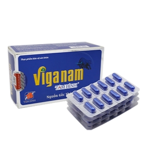 Viên uống Viganam Tâm Bình, Hộp 48 viên