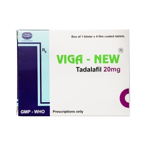 Thuốc cường dương Viga-New 20mg, Hộp 4 viên Thuốc cường dương Viga-New 20mg, Hộp 4 viên
